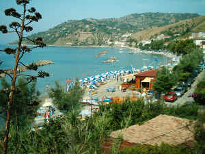 View of Pioppi bay - Cilento -  South Italy